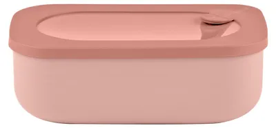 Image de Boîte à provisions de voyage 2en1 STORE&GO, rose fleur de pêcher