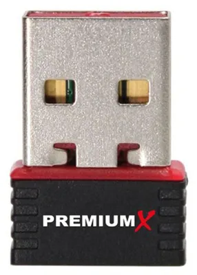 Produktbild von PremiumX PX150 MINI W-Lan Stick Wireless N 150 Mbit USB-Micro-Pen Adapter WLAN