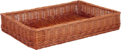 Produktbild von Auslagekorb, braun, Schrankkorb, Allzweckkorb, Thekenkorb, Brotkorb, 58x40x12cm