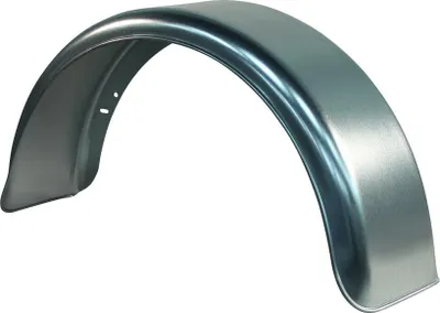 Knott - Kotflügel einzelachse Stahl 220mm x 800mm rundes Modell