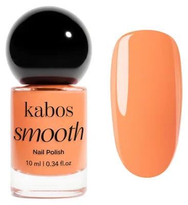 Image de Vernis à ongles classique Kabos Smooth Orange 13 Clementine 10 ml