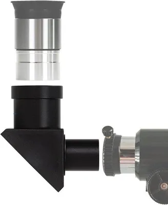 Immagine prodotto di Cannocchiale con specchio diagonale da 1,25 pollici e obiettivo con rivestimento al carbonio per l'osservazione astronomica e terrestre