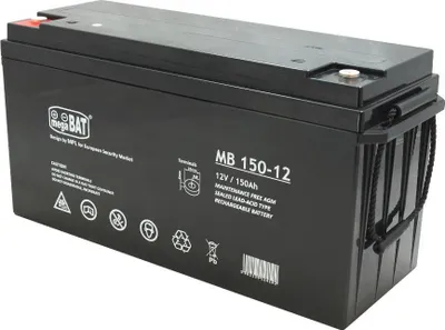 Zdjęcie produktu dla Mb 150-12: Akumulator Vrla Mb 150-12 (484/171/241Mm)