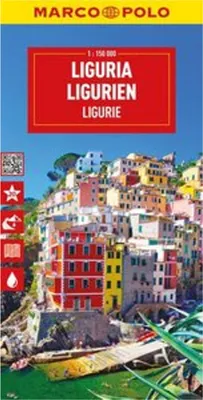 Image de Carte de voyage MARCO POLO Italie 05 Ligurie 1:150.000