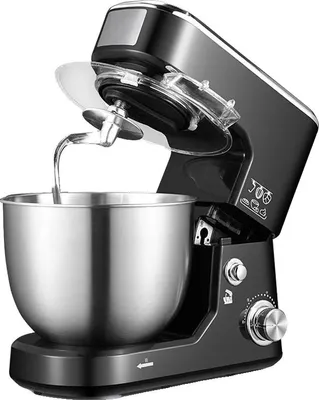 Obrázek produktu pro Míchadlo na těsto, objem 5 l, výkonný 1000W motor, 5 l černá, EU