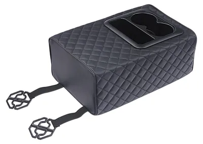Produktbild von Armlehne mit Staufach für den Rücksitz, inklusive Getränkehalter