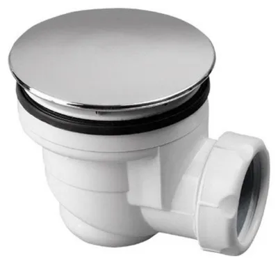 Produktbild von Duschwannensiphon 60mm, Chrom