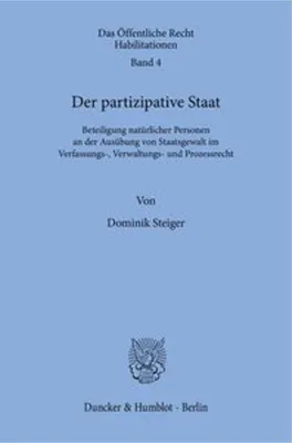 Obrázok produktu pre Der partizipative Staat.