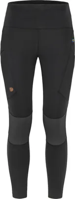 Obrázek produktu pro Fjällräven Abisko Trekking Tights Pro W Black/Iron Grey XS Outdoorové kalhoty