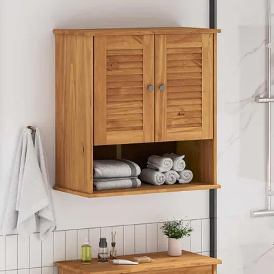 Obrázek produktu pro Maison Exclusive - Koupelnová skříňka VIGO hnědá a medově hnědá 67,5 x 34 x 71,5 cm