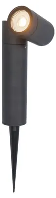 Produktbild von hoftronic LED Gartenstrahler 5W GU10 IP65 Schwarz dimmbar schwenkbar