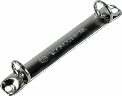 Zdjęcie produktu dla Exacompta - Segregator ringowy Exacompta A4 2Ringi Omech 15mm pp czarny | 20 szt