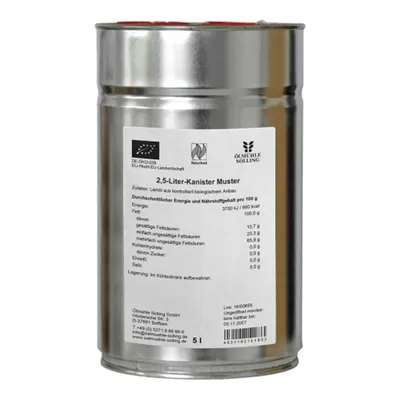 Produktbild von Öl - Sesam nativ im Kanister 2,5L