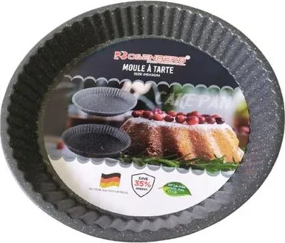 Image de Moule à gâteau rond en marbre 25 x 3 cm