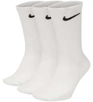 Image de Nike EVERYDAY LIGHTWEIGHT CREW (3 PAIRES) NOIR L