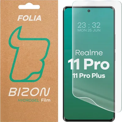Produktbild von Hydrogel Folie für den Bildschirm für Realme 11 Pro / 11 Pro Plus, Bizon Glass Hydrogel Front, 1 Stück