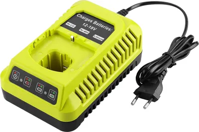 Produktbild von P117 Ersatz Ladegerät für Ryobi P104 P105 P102 P103 P107 P108 12V18V Akku und P117 P118 P113 BCL1418 für Ryobi Ladegerät