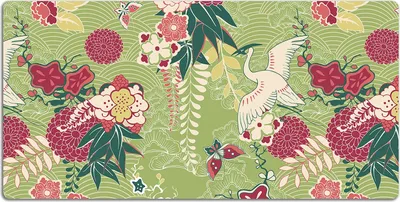 Produktbild von Schreibtischmatte Tischunterlage 100x50 cm Mauspad - Fauna und Flora