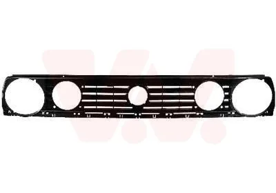 Produktbild von VAN WEZEL 5813518 Kühlergrill Frontgrill für VW GOLF II (19E, 1G1) Schwarz