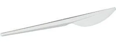 Produktbild von C-PLA Messer weiß 17 cm 15 Stück.
