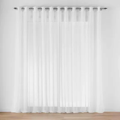 Image de rideaux - Douceur d'Intérieur - HALTONA - Polycoton - Blanc