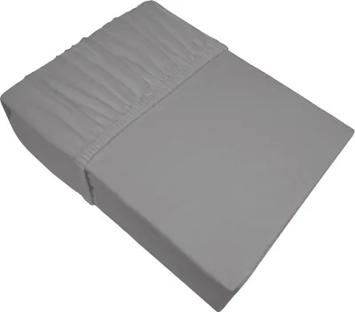 Produktbild von Spannbettlaken, mit Gummiband, Jersey, dick 200x220 Grau
