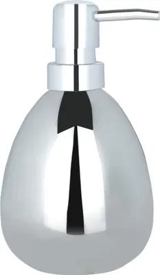 Zdjęcie produktu dla WENKO Dozownik mydła POLARIS chrom 390 ml Akcesoria łazienkowe Dozownik balsamu WC
