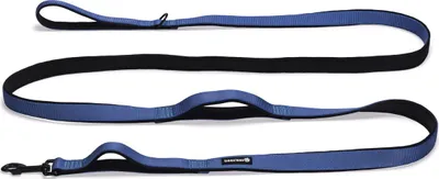 Immagine prodotto di Guinzaglio da addestramento Beetzees Parinca Premium in nylon blu, dimensioni: 300 cm / 25 mm