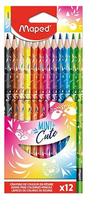Image de MAPED Crayons de couleur Color'Peps Mini Cute 12pcs