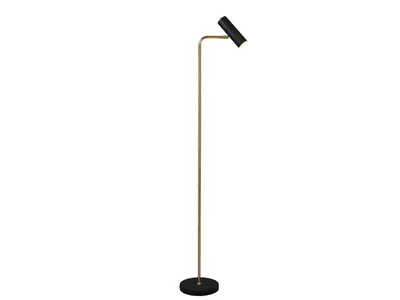 Zdjęcie produktu dla Lampa stojąca podłogowa MARLEY złoty Trio 412400108