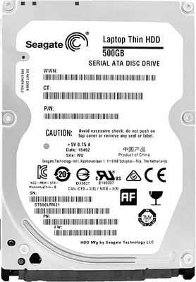 Image de Seagate 500Gb ST500LM021 32MB Cache 7200Rpm Sata III 2,5" pouces