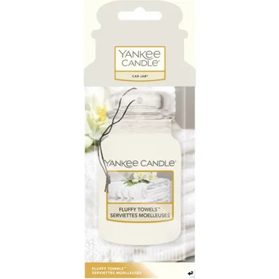 Produktbild von Yankee Candle Fluffy Towels, Hängende Lufterfrischer, Hängend, Beige, Karton, 80 mm, 190 mm