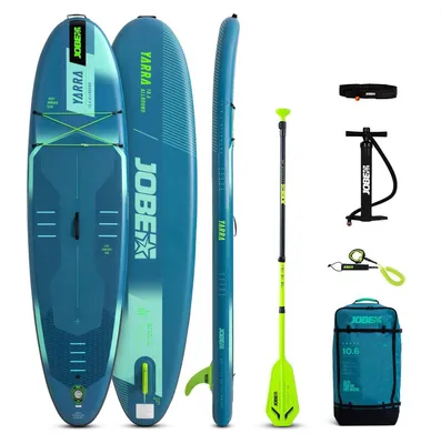 Immagine prodotto di Jobe Aero Yarra SUP Board 10.6 Package Blue - Tavola da stand up paddle gonfiabile da 320 cm