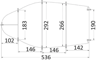 Immagine prodotto di Telone universale 427/488 x 210 cm grigio 300D , 1 pezzo