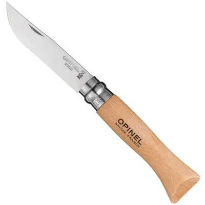 Produktbild von Opinel Messer No 06 Griff Buche 7,2Cm Lange Edelstahlklinge Rostfrei