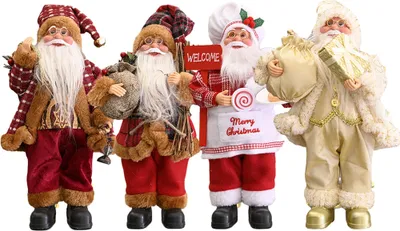 Produktbild von Świąteczna dekoracja Świętego Mikołaja, figurka Świętego Mikołaja, ozdoba domowa