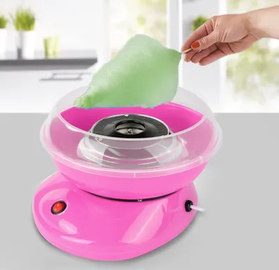 Produktbild von WYCTIN Zuckerwattemaschine Zuckerwatte Maker Zuckerwattegerät Weihnachten 26 * 13 * 26CM