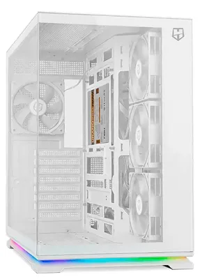 Immagine prodotto di NOX Hummer GALAXY, Midi Tower, PC, Bianco, ATX, ITX, Micro ATX, Vetro temperato, SPCC, Altro