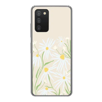 Produktbild von MuchoWow® Handyhülle Schutzhülle Hülle für Samsung Galaxy A53 5G Blume - Muster - Gelb Silikon Softcase Handy Hülle - Schutzabdeckung