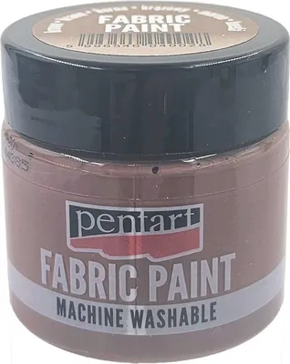 Obrázek produktu pro Barva na textil - Pentart - hnědá 50ml