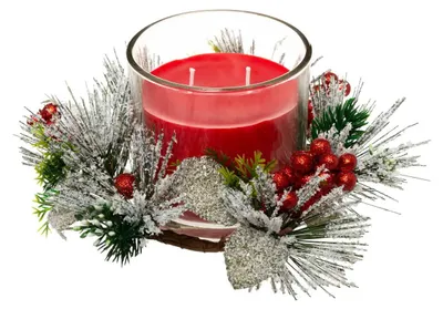 Produktbild von Weihnachtsschmuck mit Kerze, 270 g
