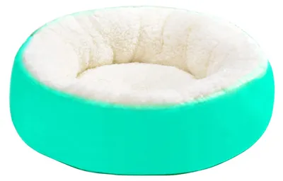 Image de Lit douillet en peluche pour chats et petits chiens