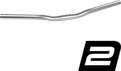 Obrázek produktu pro Tyč Ergotec LADY TOWN, 30°, Ø = 25,4 mm, hliníková, stříbrná, SL 2