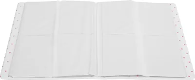 Produktbild von 3 Zoll 128 Taschen Universal-Fotoalbum PVC-Visitenkartenhalter für Polaroid MiniBlue