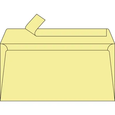 Image de Enveloppes Pollen DL pc/ 20 pcs jaune canari