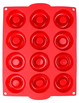 Silikon-Backform, 12 Mulden, antihaftbeschichtet, 70 ml, BPA-frei