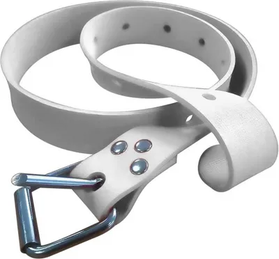 Image de Ceinture Epsealon Marseillaise blanche  Blanc Taille unique