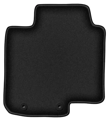 Productafbeelding van Velours bestuurdersmat voor Hyundai i20 III vanaf 2020 (hatchback) – zwart, op maat – Wielganizator DURBAN