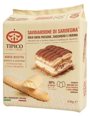 Image de Biscuits à la cuillère pour tiramisu, 230g - Savoiardi Tipico
