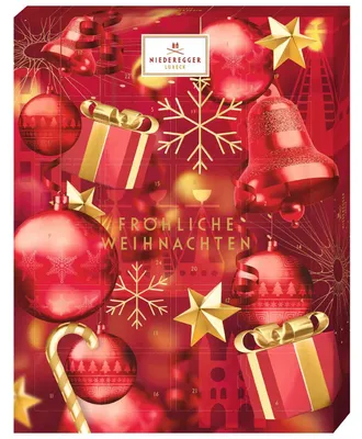 Zdjęcie produktu dla Niederegger Kalendarz Adwentowy Glamour Specialities 23 różne 168g